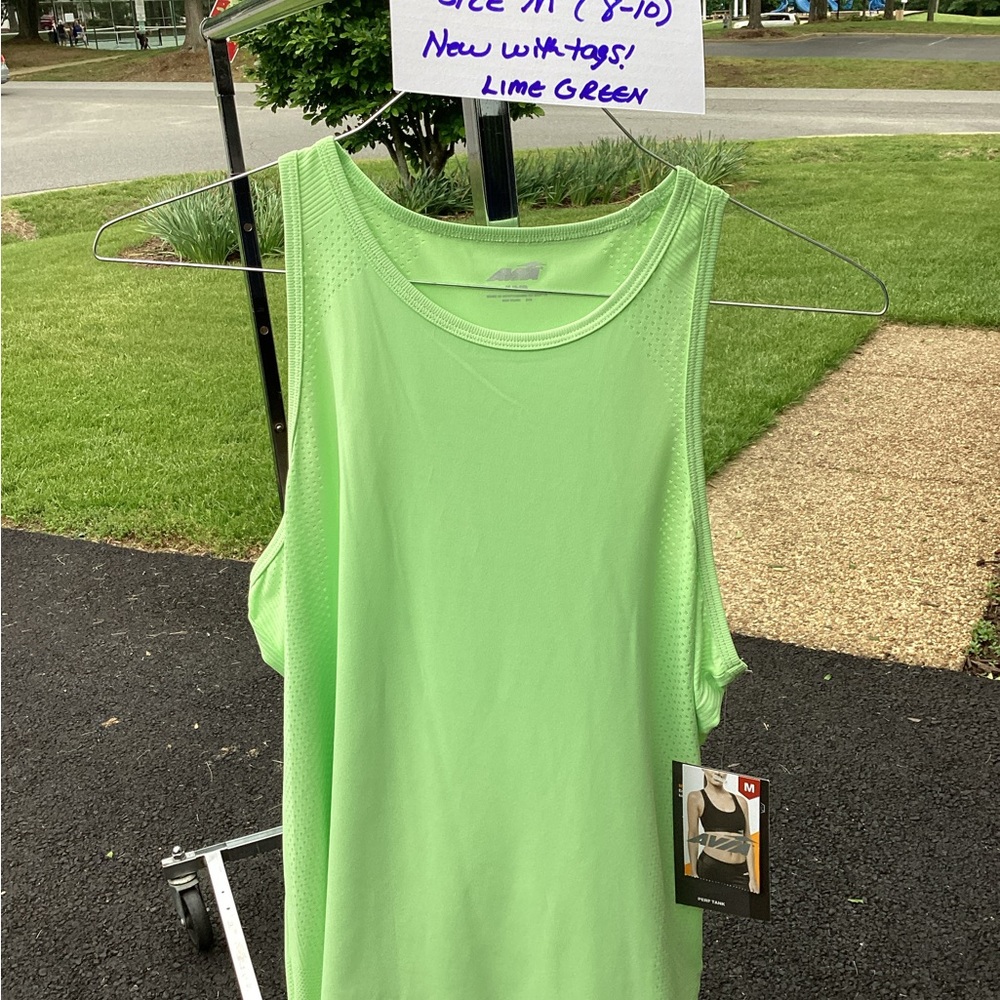 Lime Green Women's Tank Top